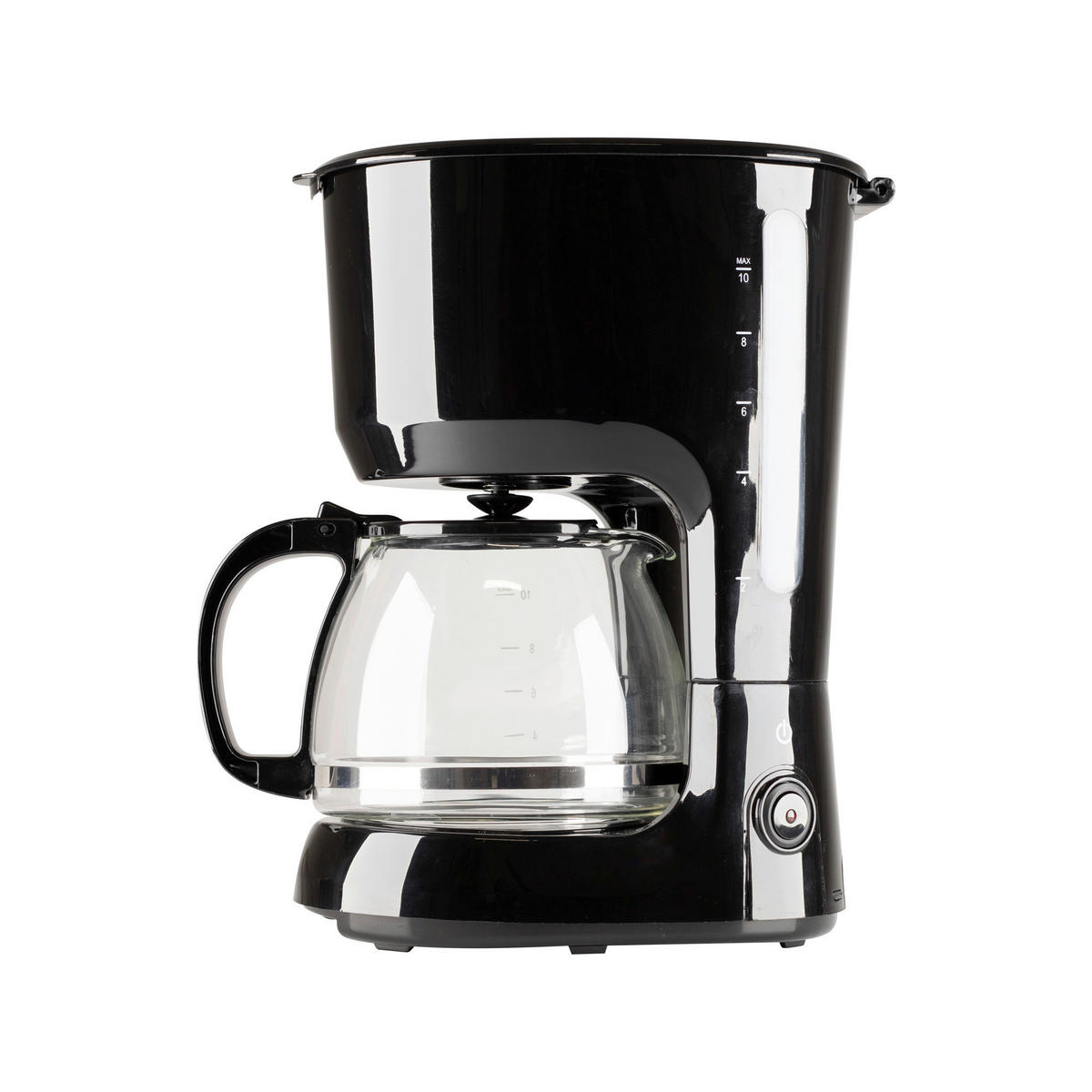 FILTERES KÁVÉFŐZŐ - fekete, Basics, fém (18/29/23cm)