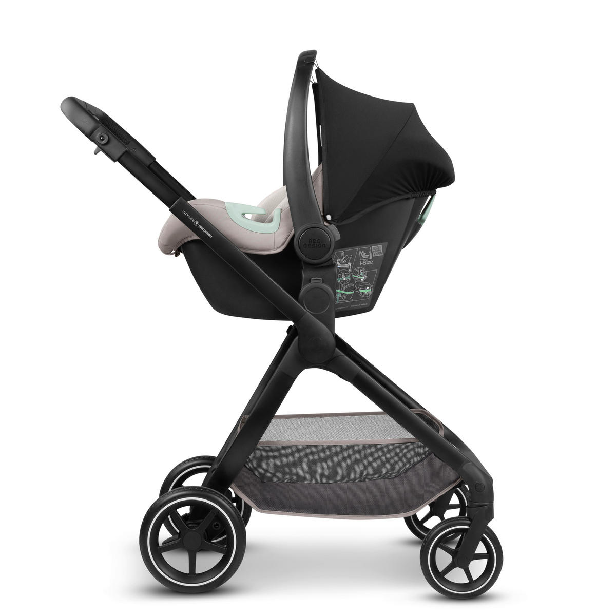 ADAPTER City Life  - Schwarz, Basics, Kunststoff (16,5/3/8cm) - ABC Design