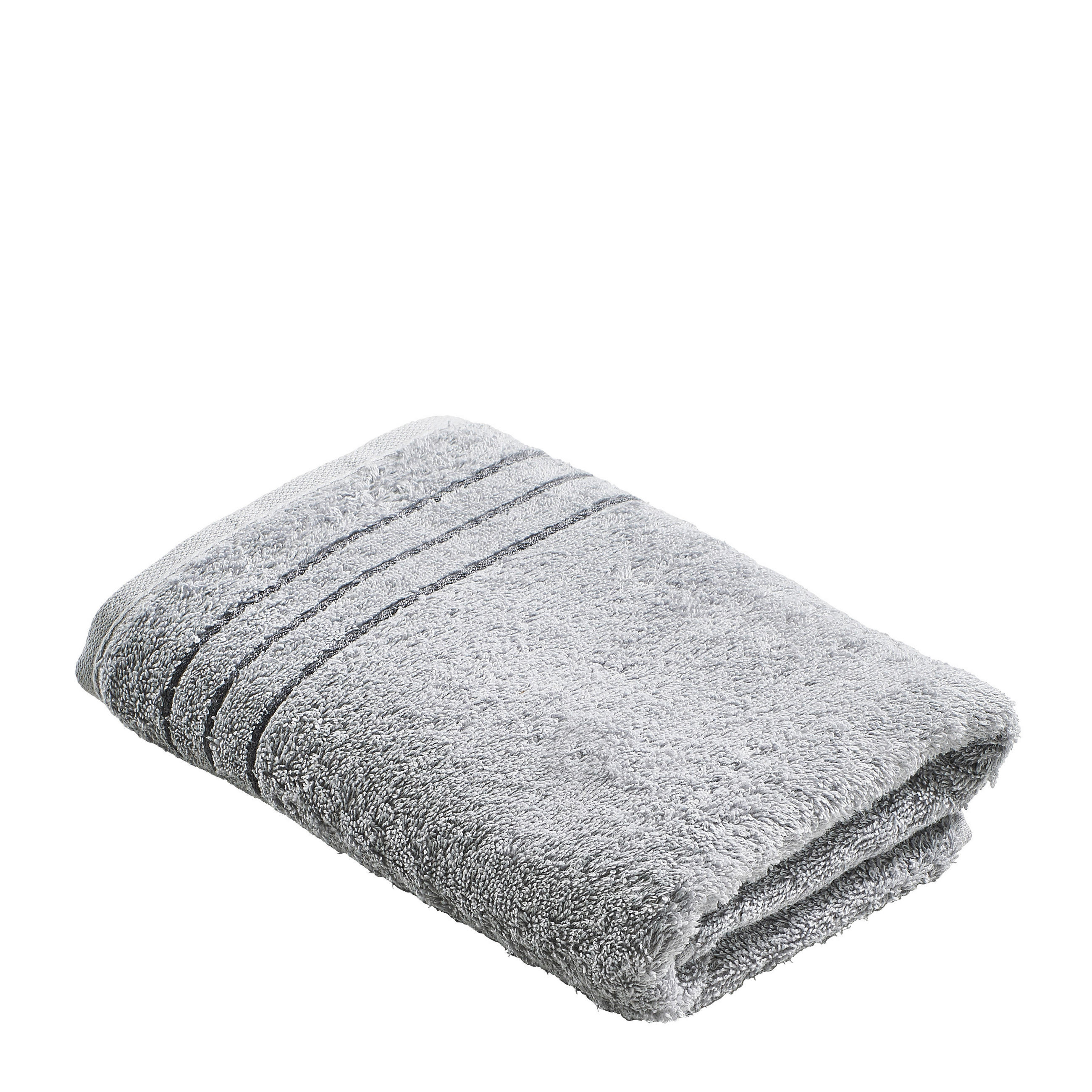 RUČNÍK, 50/100 cm, platinová - platinová, Basics, textil (50/100cm) - Cawoe