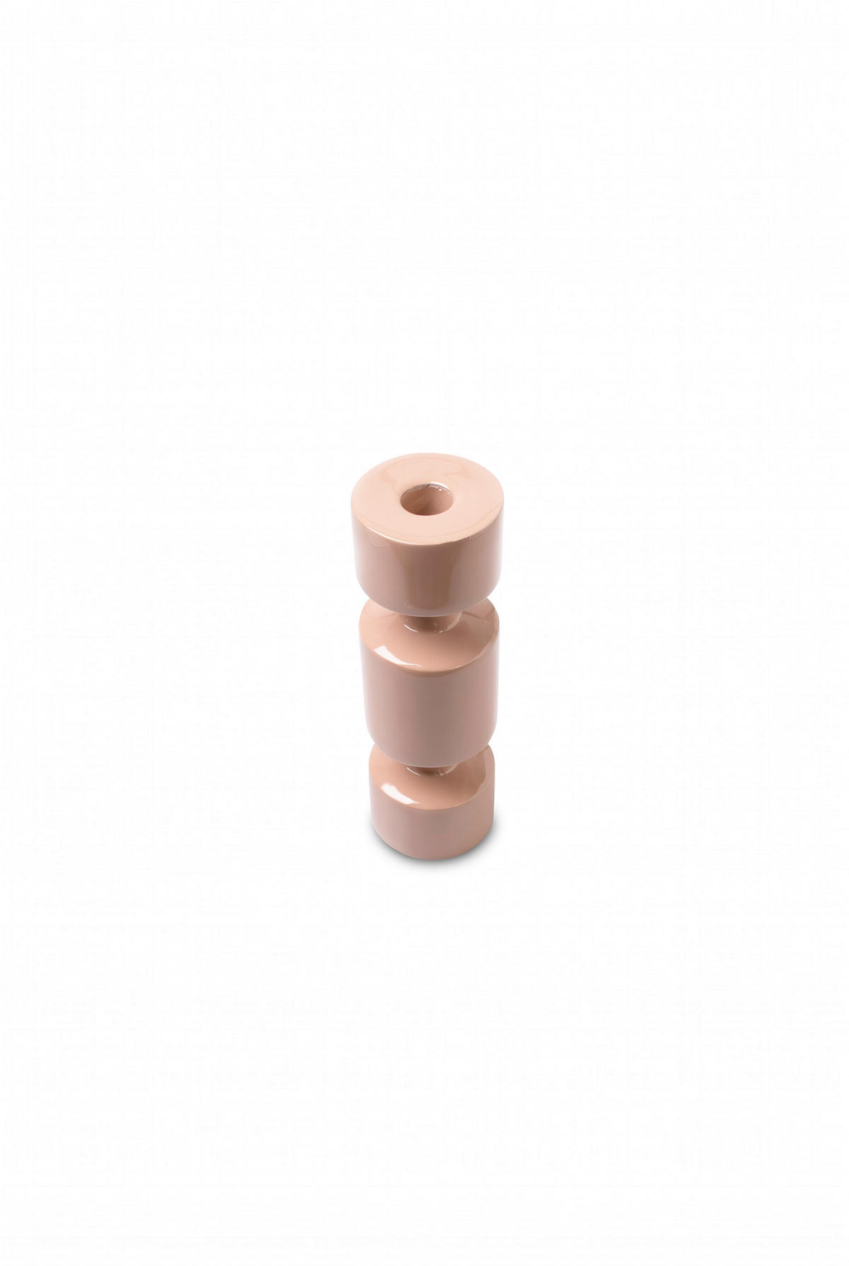 STABKERZENHALTER - Hellrosa, Basics, Metall (6,5/20cm) - FYNCH-HATTON