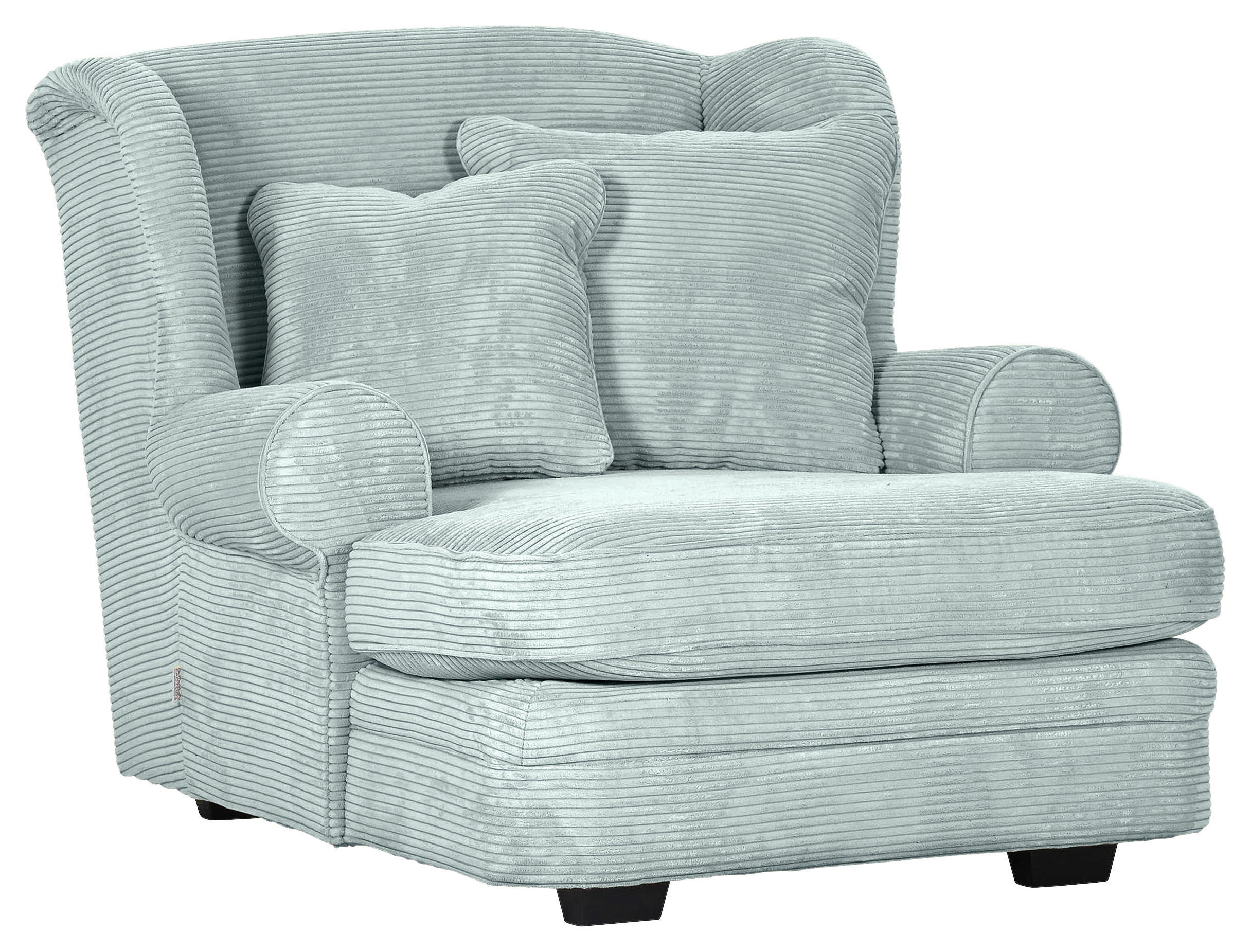 Ambia Home XXL KŘESLO, textil, světle modrá