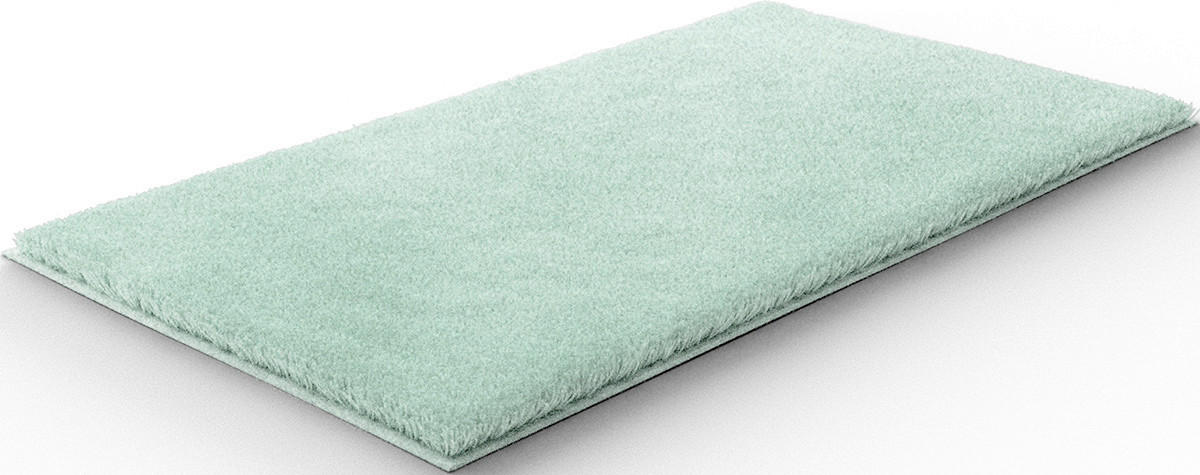 BADEMATTE Grün 60/100 cm  - Grün, Basics, Kunststoff/Textil (60/100cm) - Grund