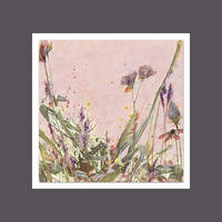 BILD Blumen 50/50 cm  - Multicolor, Basics, Holzwerkstoff/Kunststoff (50/50cm) - Wiedemann