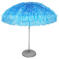 SONNENSCHIRM 200x200 cm Blau  - Blau/Alufarben, Design, Textil/Metall (200/200cm) - Jan Kurtz