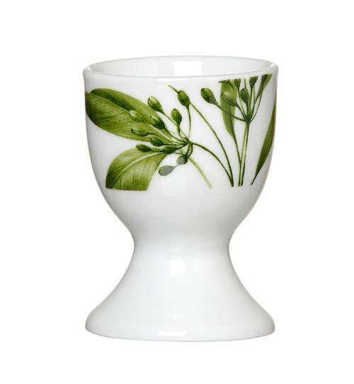 KALÍŠEK NA VEJCE porcelán keramika - bílá/zelená, Konvenční, keramika (5/5/6cm) - Ritzenhoff Breker