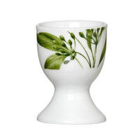 KALÍŠEK NA VEJCE porcelán keramika  - bílá/zelená, Konvenční, keramika (5/5/6cm) - Ritzenhoff Breker