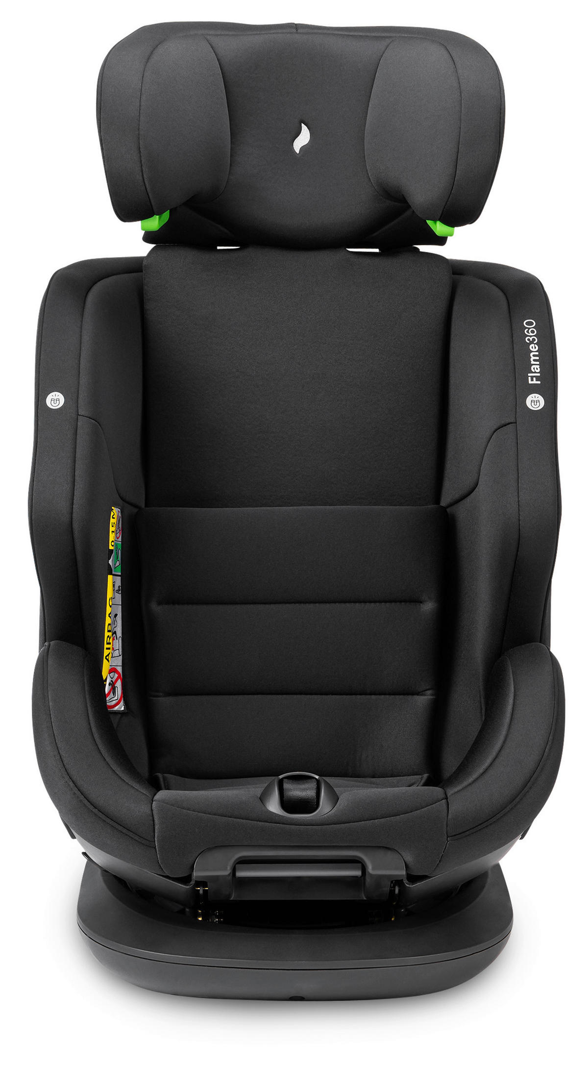 REBOARDER-KINDERSITZ FLAME360 ISOFIX  - Schwarz, Basics, Kunststoff/Textil (44/58/48cm) - Osann