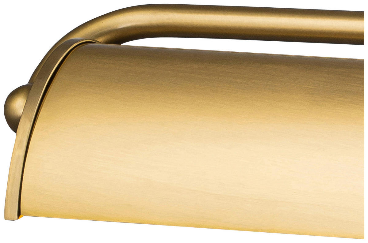 BILDERLEUCHTE Winchfield 12.7/70.3/31.8 cm  - Messingfarben/Schwarz, Konventionell, Metall (12.7/70.3/31.8cm) - Elstead Lighting
