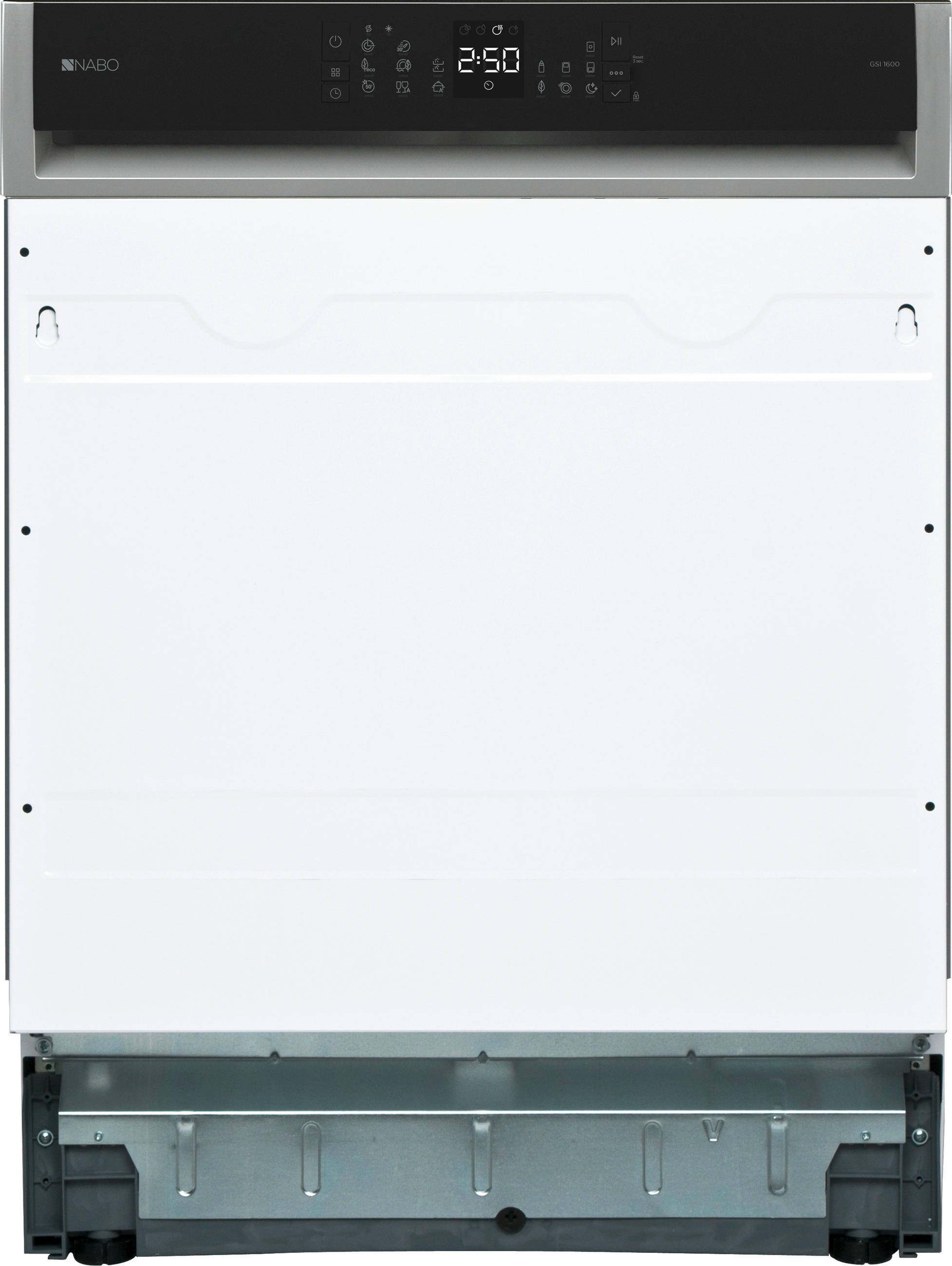 GESCHIRRSPÜLER NABO GSI 1600  - Weiß, Basics, Kunststoff/Metall (59,8/82/57cm) - Nabo