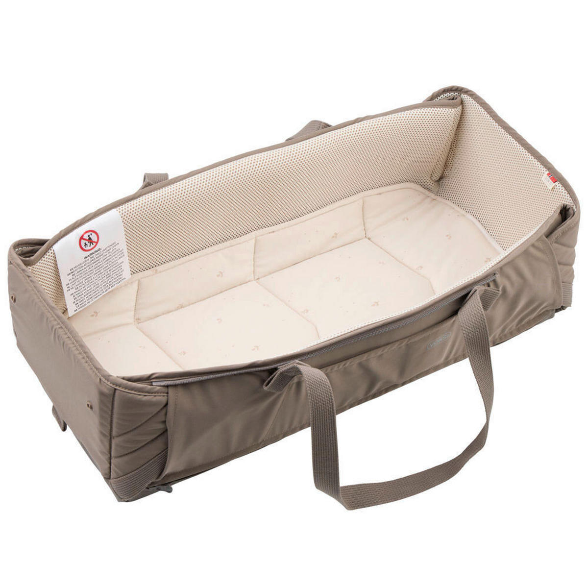 SKLOPIVA KOŠARA ZA SPAVANJE  Carry Me   - cappuccino, Basics, tekstil (27/65cm)