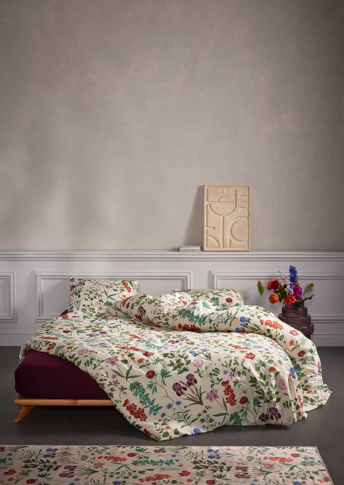 POSTELJNINA MARIGOLD 135/200 cm peščene barve  - peščene barve, Konvencionalno, tekstil (135/200cm) - Essenza