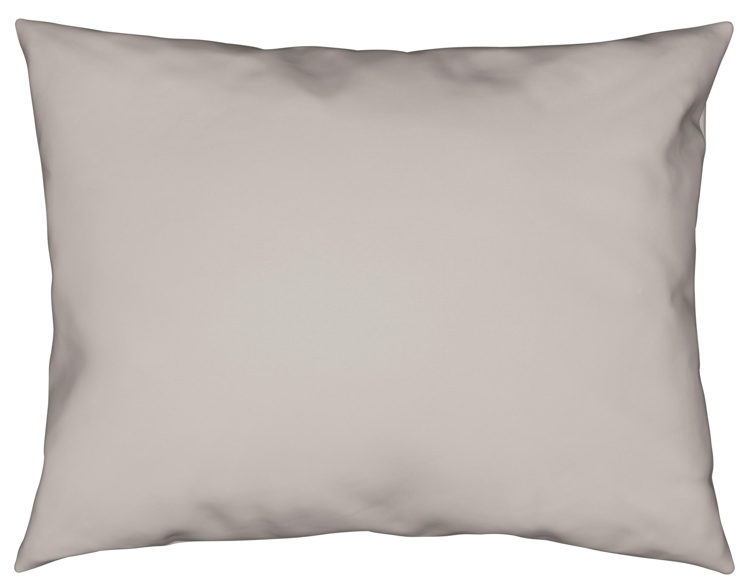 Kissenhülle Vicky 70x90 cm Jersey Taupe  + Reißverschluss