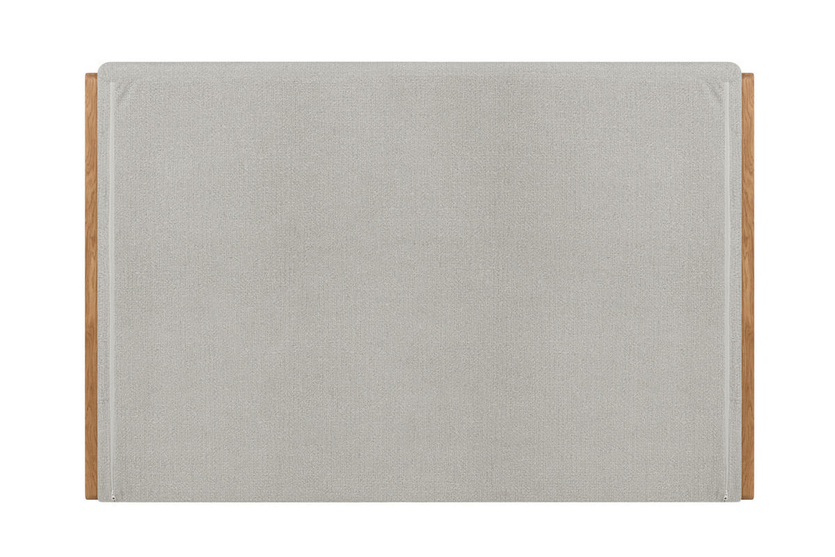 BOXSPRINGBETT 160/200 cm,  in Greige, Matratze, Topper, H5 + H5 = hart  - Greige/Eichefarben, KONVENTIONELL, Holz/Textil (160/200cm) - Welnova