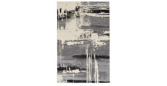 VINTAGE-TEPPICH 70/140 cm Diana Unis  - Grau, Design, Textil (70/140cm) - Novel