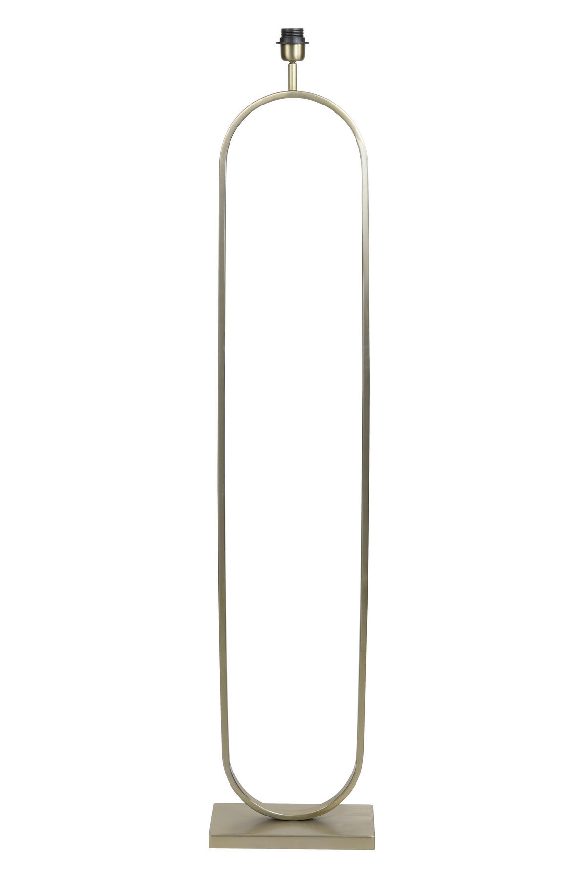 STEHLEUCHTE Minimalistisch 30/15/142 cm  - Goldfarben, Design, Metall (30/15/142cm) - Light & Living