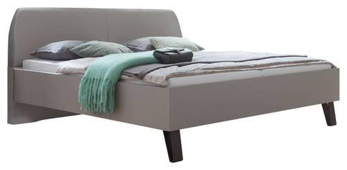 BETT 160/200 cm  in Grau, Braun  - Braun/Grau, Design, Metall (160/200cm) - Dieter Knoll