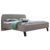 BETT 180/200 cm  in Braun, Grau  - Braun/Grau, Design, Metall (180/200cm) - Dieter Knoll