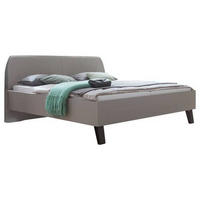 BETT 160/200 cm  in Braun, Grau   - Braun/Grau, Design, Holzwerkstoff/Textil (160/200cm) - Dieter Knoll