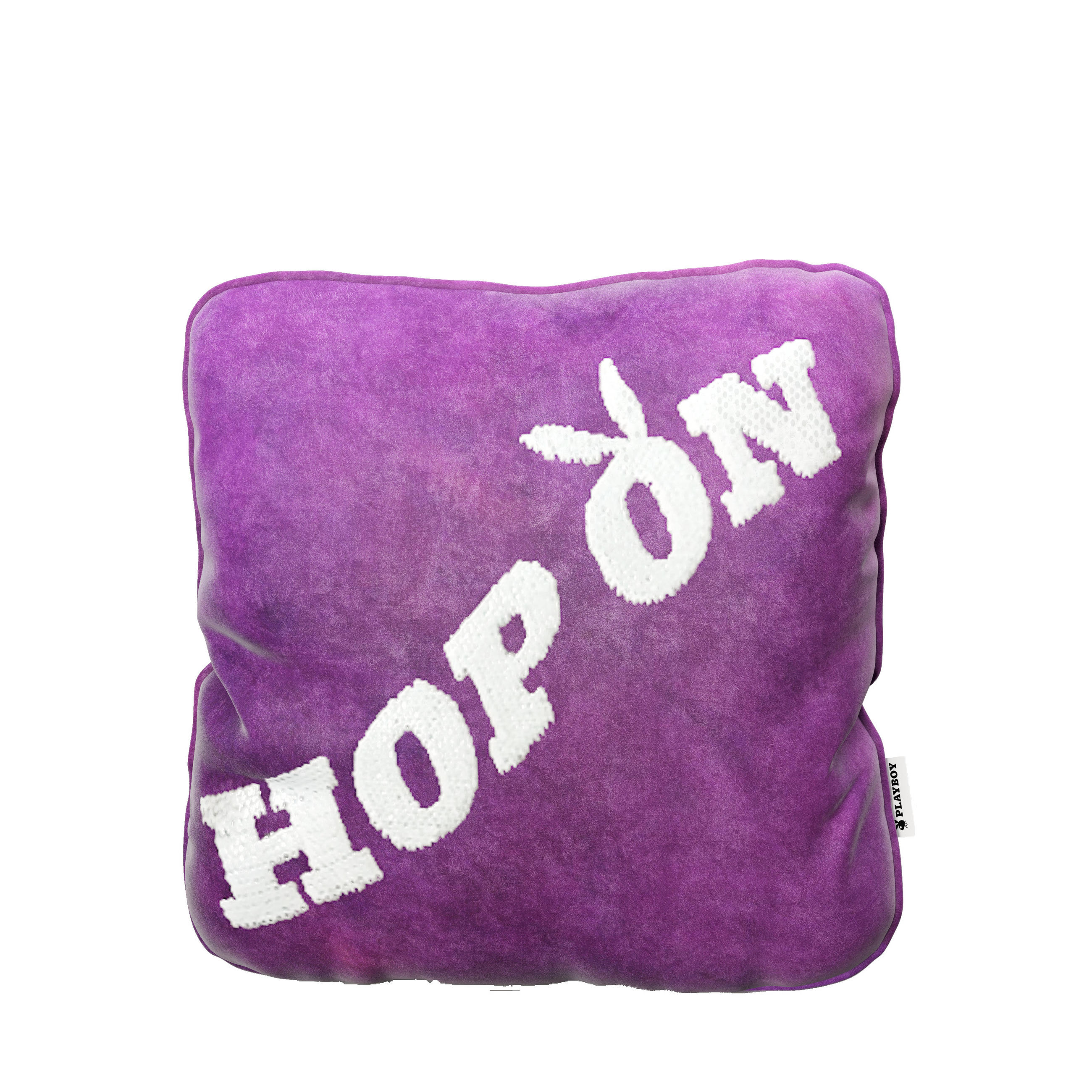Thumbnail - Playboy Zierkissen Playboy, Lila, Textil, Vintage, Füllung: Schaumstoff, 40x40 cm, Wohntextilien, Kissen, Dekokissen