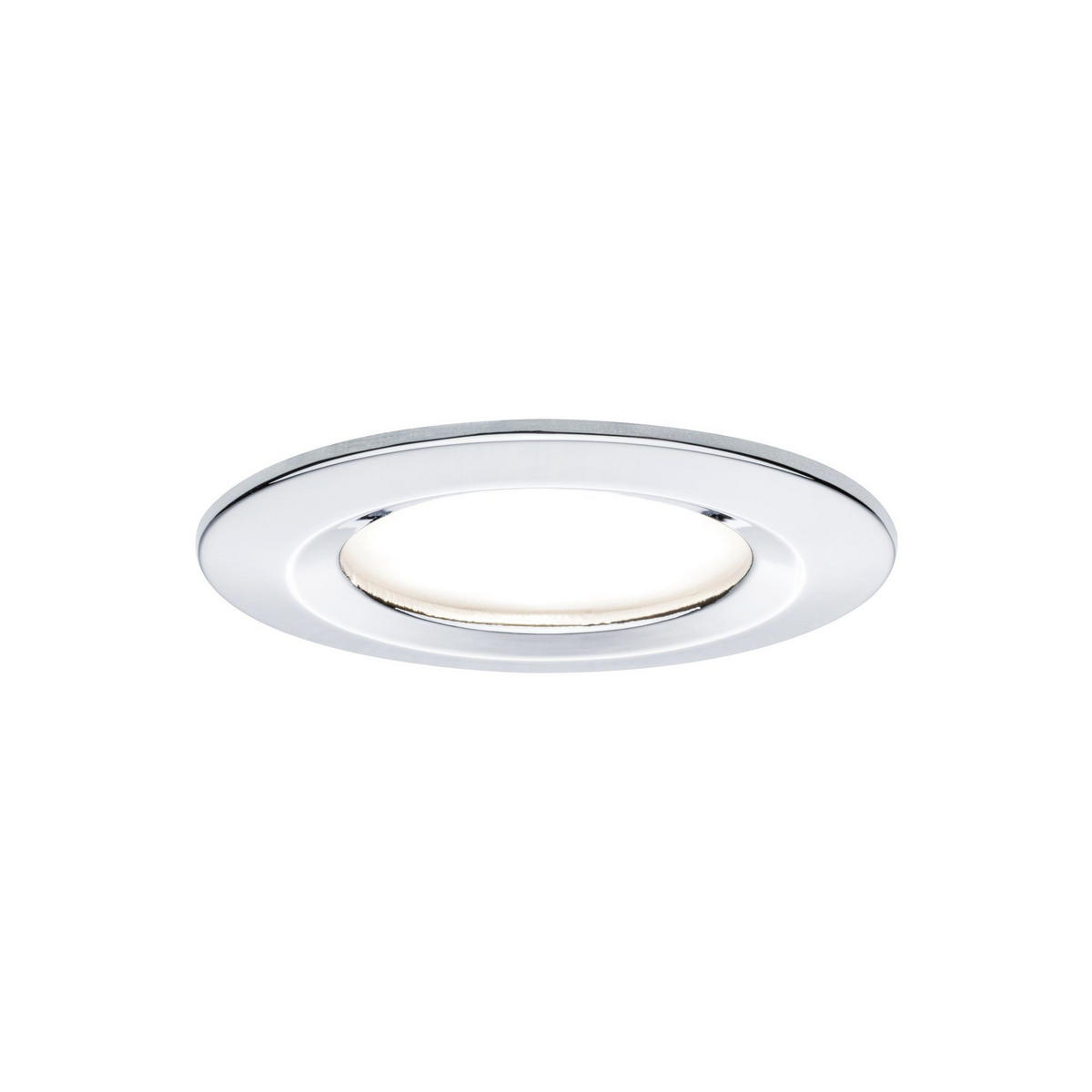 LED-DECKENLEUCHTE 7,8 cm  - Chromfarben/Alufarben, Basics, Metall (7,8cm) - Paulmann