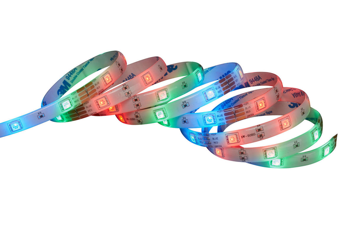 LED TRAKA  - bijela, Basics, plastika (500cm)