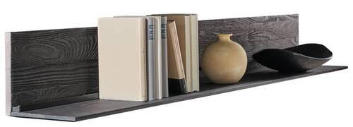 WANDBOARD  154/21/24 cm  - Anthrazit, Design, Holz (154/21/24cm) - Johann Jakob