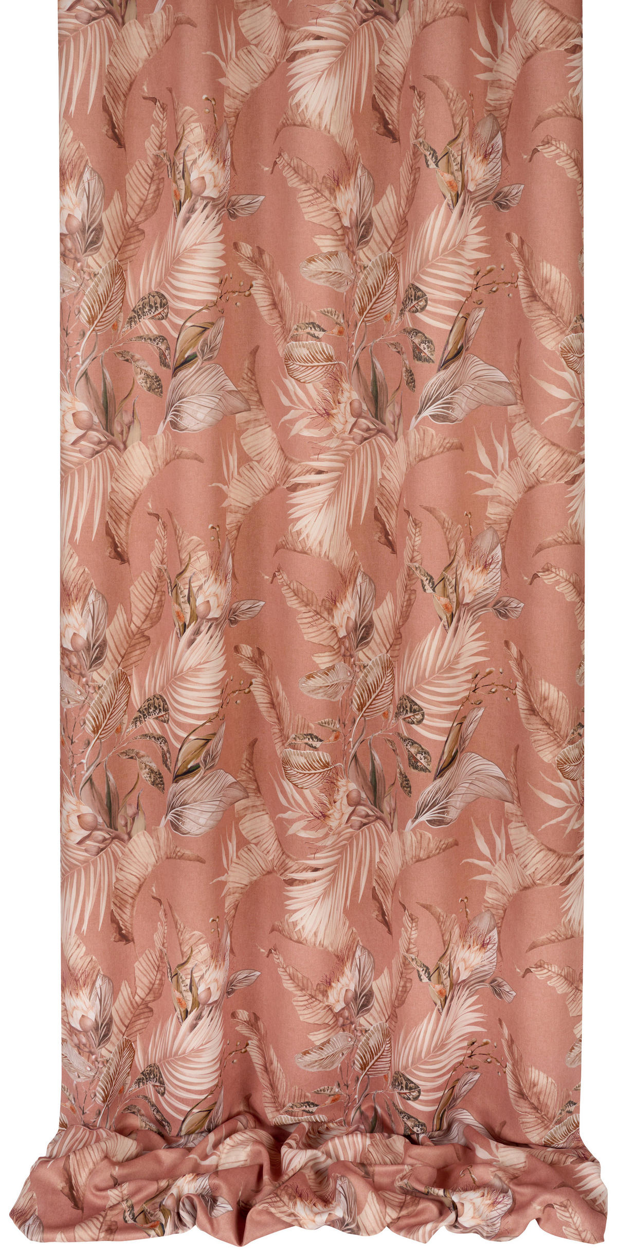 VORHANGSTOFF per lfm Verdunkelung  - Multicolor/Altrosa, KONVENTIONELL, Textil (150cm) - Esposa
