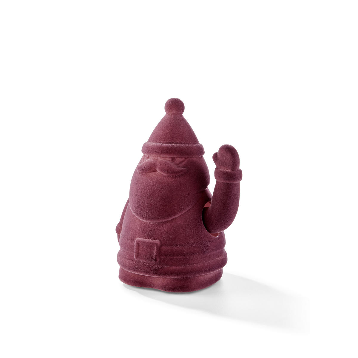 WEIHNACHTSMANN  - Bordeaux, Basics, Kunststoff/Textil (12/17,5cm) - FYNCH-HATTON