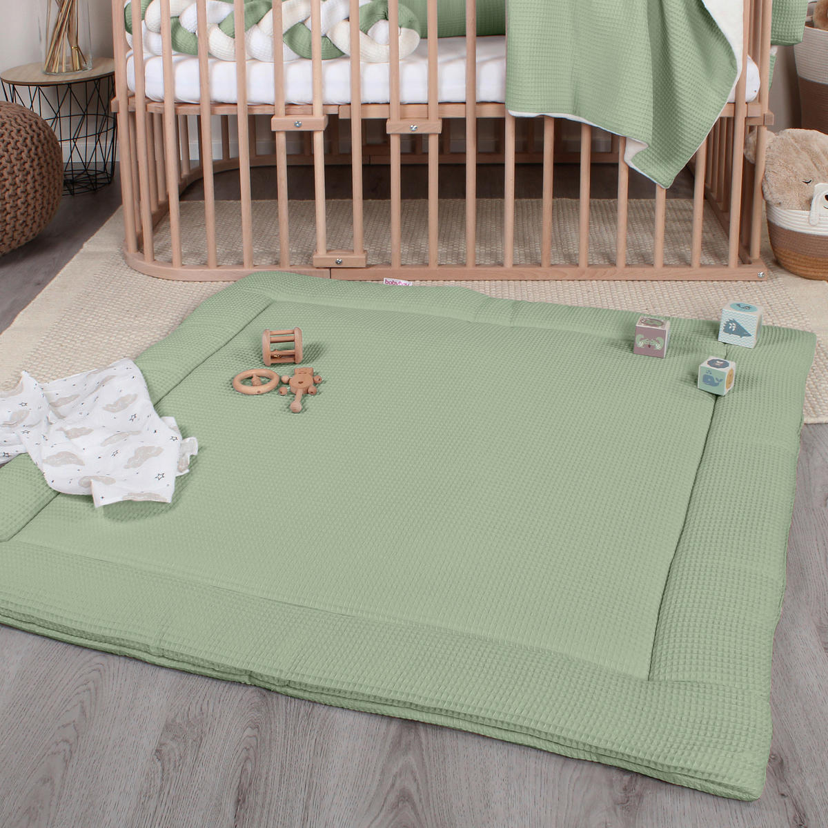 KRABBELDECKE  - Basics, Textil (100/75/3cm) - Babybay