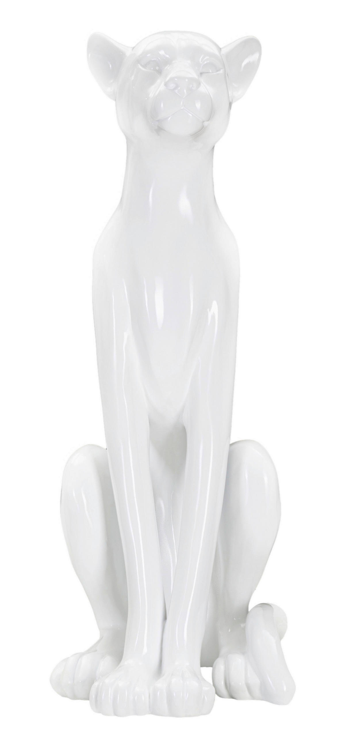 Mauro Ferretti Skulptur Weiß 27x74x38 cm