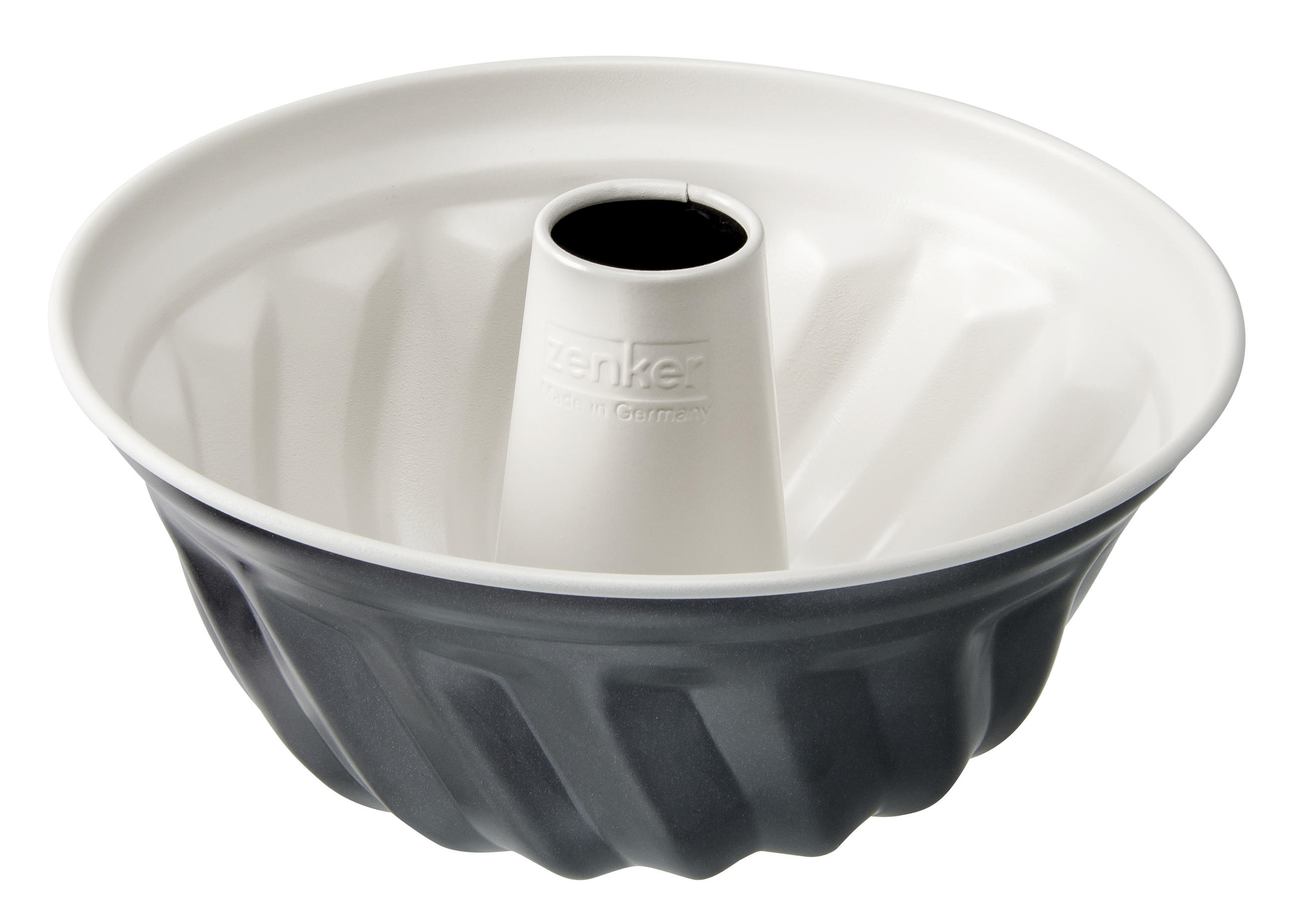 GUGELHUPFFORM - Anthrazit/Creme, Metall (22/11,5cm) - Zenker