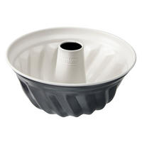 GUGELHUPFFORM  - Anthrazit/Creme, Metall (22/11,5cm) - Zenker