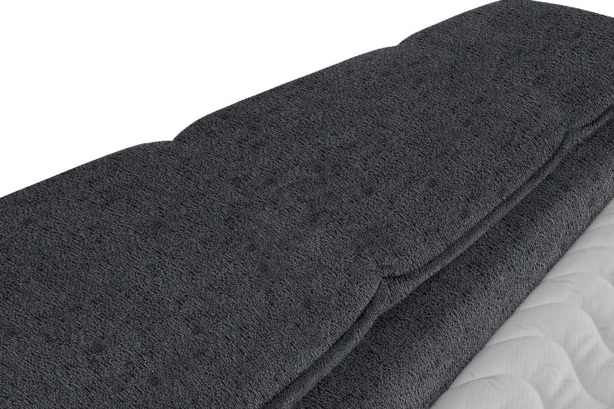 BOXBETT 120/200 cm  in Schwarz  - Schwarz, Konventionell, Holz/Holzwerkstoff (120/200cm) - Xora