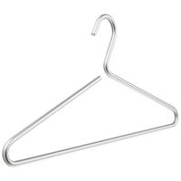 ŠATNÍ RAMÍNKO - barvy stříbra, Basics, kov (42cm)