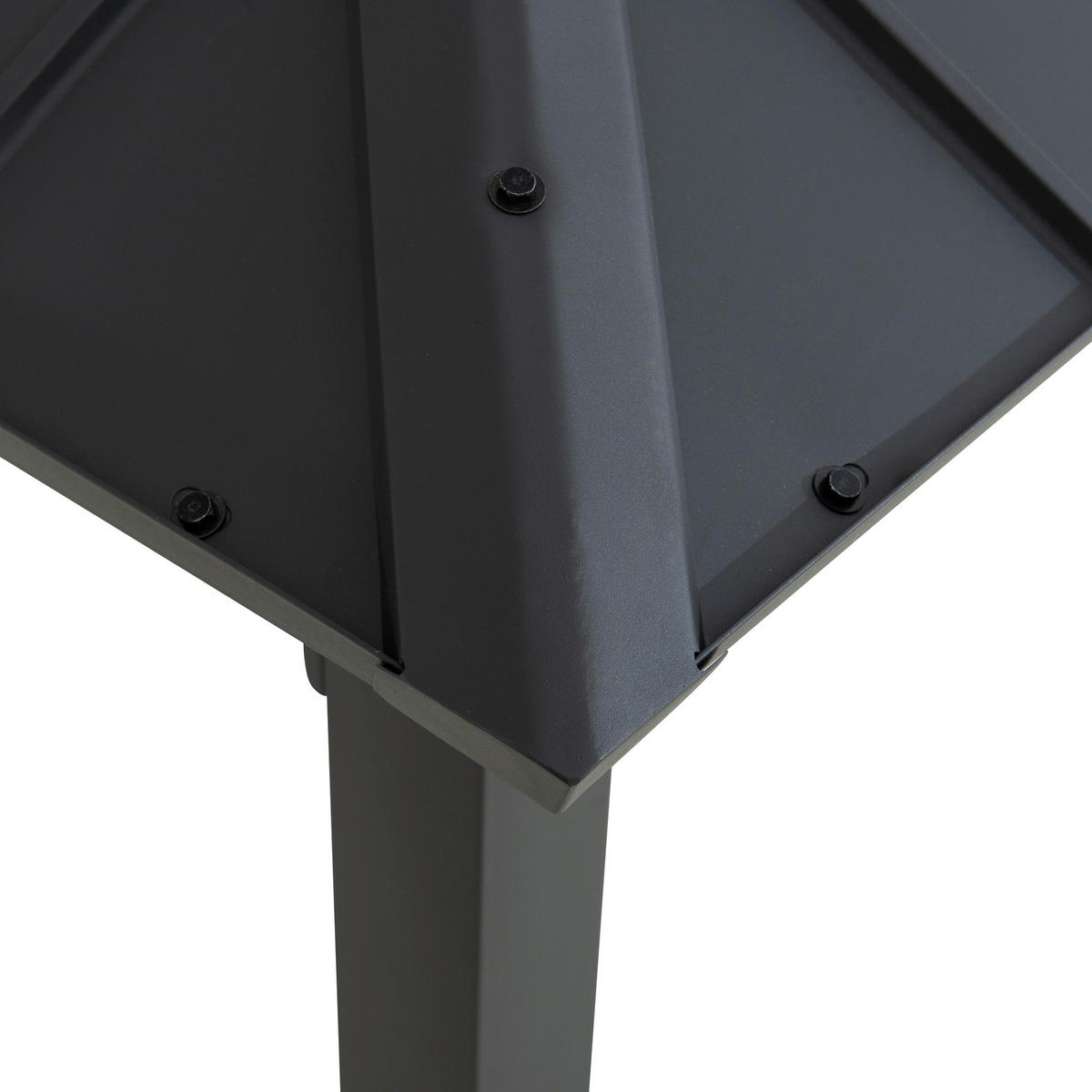 PAVILLON 300/295/300 cm   - Anthrazit, Basics, Metall (300/295/300cm) - Modante