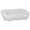2-SITZER-SOFA in Flachgewebe Schlammfarben  - Schlammfarben/Schwarz, KONVENTIONELL, Kunststoff/Textil (223/79/94cm) - Carryhome
