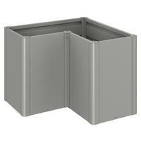 HOCHBEET Belvedere  - Grau, Basics, Metall (102/102cm) - Biohort