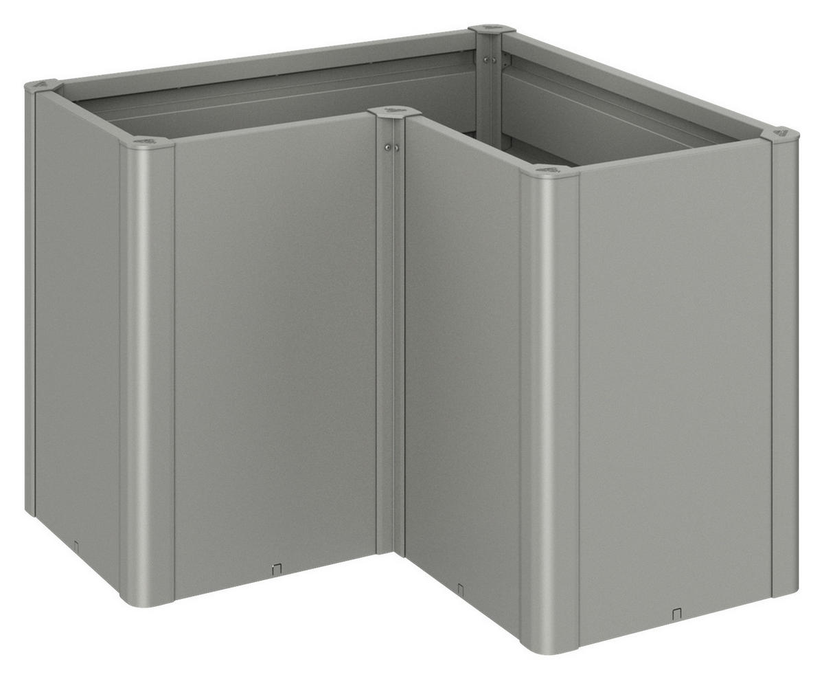 HOCHBEET Belvedere  - Grau, Basics, Metall (102/102cm) - Biohort