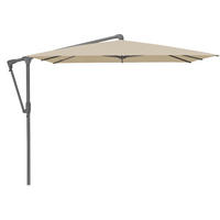 AMPELSCHIRM 300x240 cm Creme  - Anthrazit/Creme, Basics, Textil/Metall (300/240cm) - Glatz