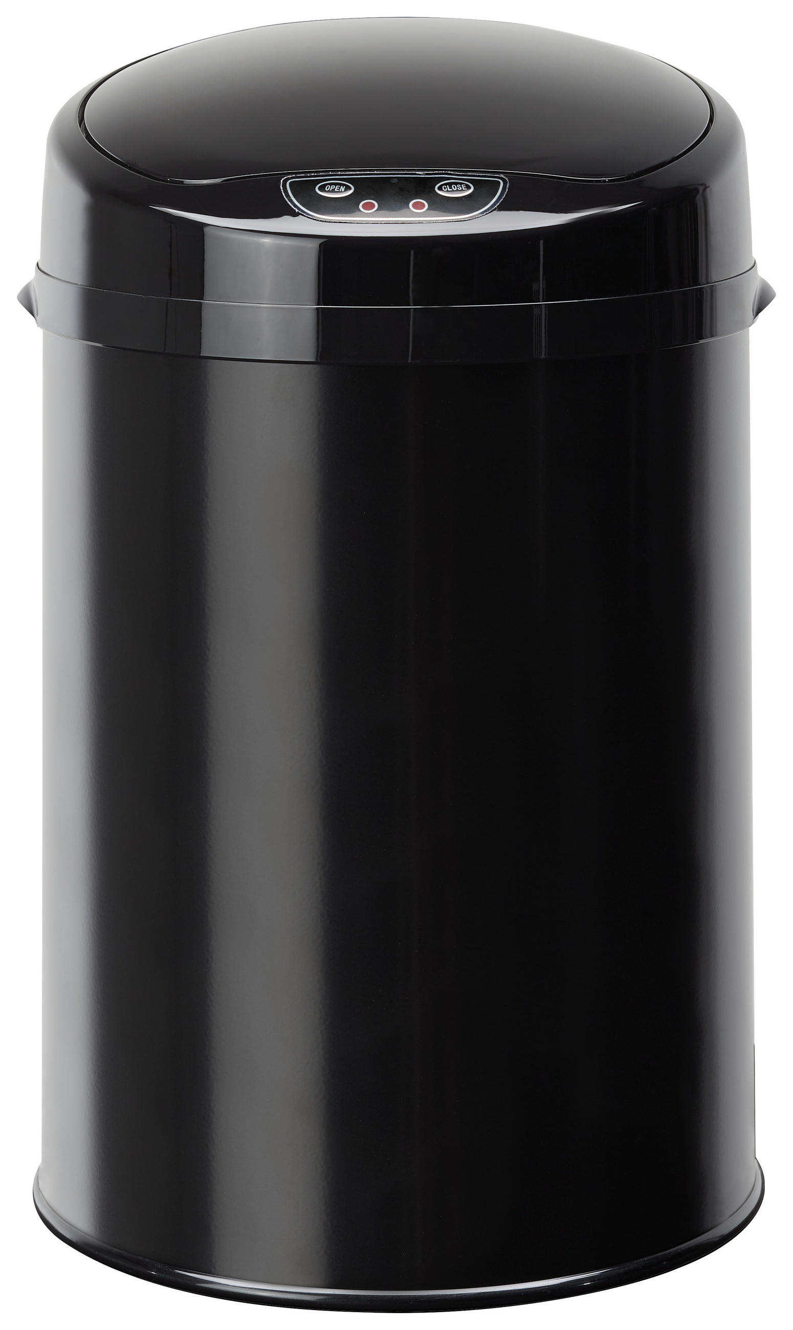 ABFALLEIMER 9 l  Metall, Kunststoff  - Schwarz, MODERN, Kunststoff/Metall (24,5/37,5cm) - Echtwerk