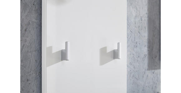 GARDEROBENPANEEL  in 30/152/23 cm  - Weiß, Design, Holzwerkstoff (30/152/23cm) - Carryhome