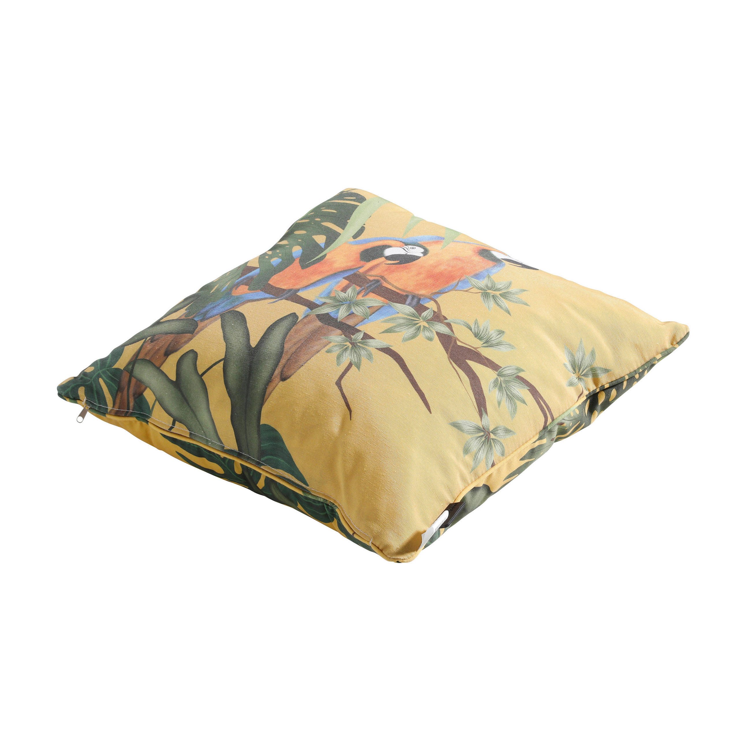 OUTDOOR-KISSEN in Multicolor Vogel  - Multicolor, Basics, Textil (50/50/14cm)