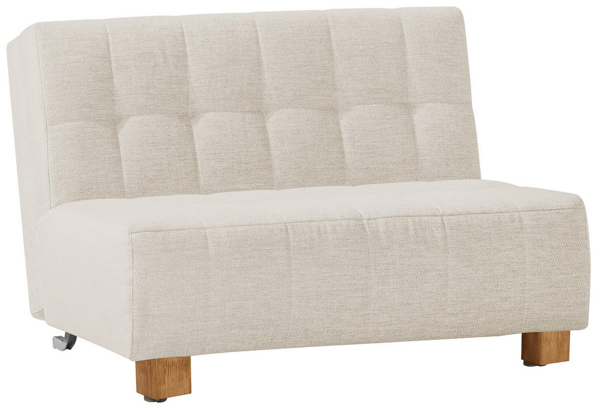 SCHLAFSOFA in Textil Naturfarben  - Naturfarben, Design, Holz/Textil (125/92/102cm) - Novel