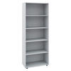 MEHRZWECKSCHRANK 70/178/37 cm  - Weiss/Schwarz, Design, Holzwerkstoff/Kunststoff (70/178/37cm) - MID.YOU
