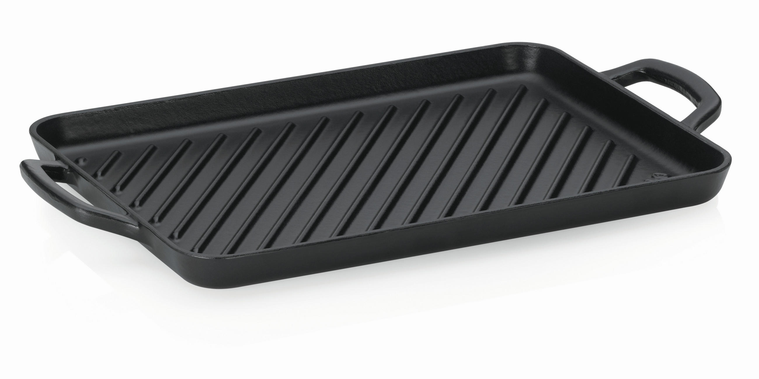 GRILLPLATTE - Schwarz, KONVENTIONELL, Metall (35/25/2cm) - Kela