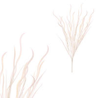 UMĚLÁ KVĚTINA 45 cm - bílá, Basics, plast (45cm)