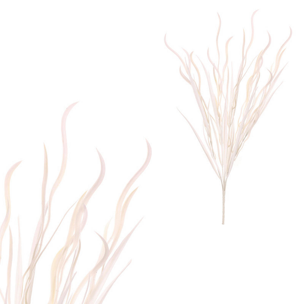 UMĚLÁ KVĚTINA 45 cm - bílá, Basics, plast (45cm)