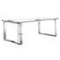 ESSTISCH rechteckig Grau, Weiß - Weiß/Grau, Design, Glas/Metall (180cm) - Hülsta - Now