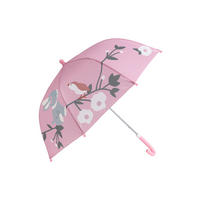REGENSCHIRM Emmi Girl  - Hellrosa/Silberfarben, Basics, Kunststoff/Textil (59,5/8/35cm) - Sterntaler