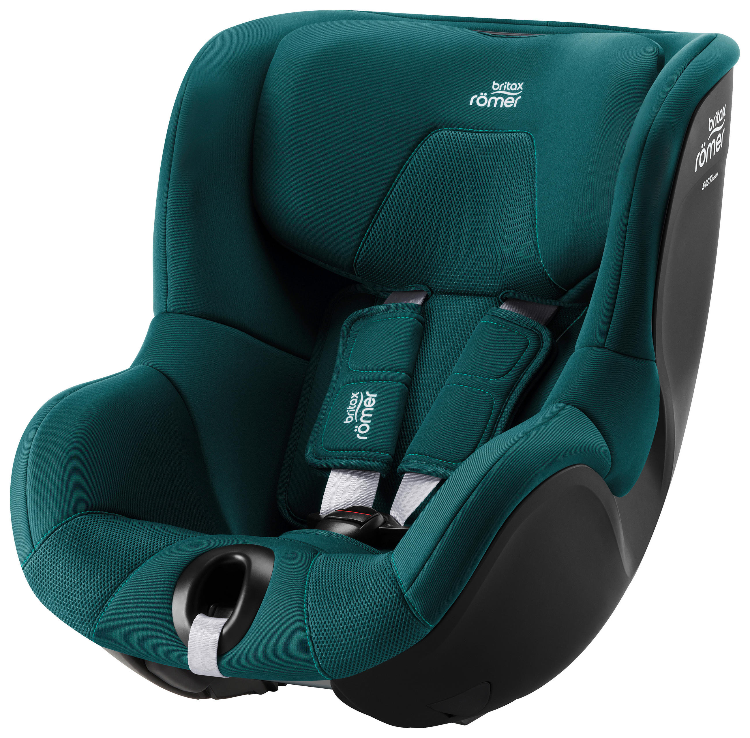 REBOARDER-KINDERSITZ DUALFIX 5Z  - Jadegrün, Basics, Textil (44/48/74cm) - Britax Römer